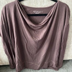 Beyond Yoga Striped Sweater size S